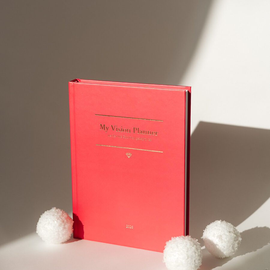 My Vision Planner 2026 - Himbeer